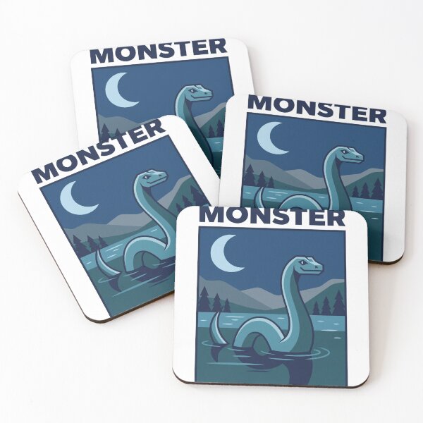 Item preview, Loch Ness Monster (Nessie) Pop Art | Scottish Cryptid Retro Design designed and sold by redsharkuk.