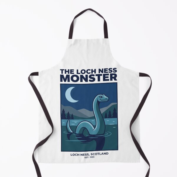 Artikelvorschau, Pop-Art-Design für das Monster von Loch Ness (Nessie) | Retro-Design für schottische Kryptiden entworfen und verkauft von redsharkuk.
