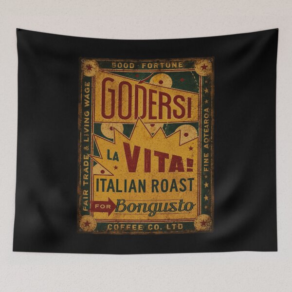Item preview, Vintage Italian Restaurant Poster - Italian designed and sold by GoodOldVintage.