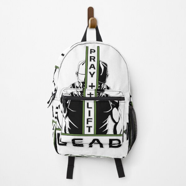 Item preview, Pray Lift Lead | Christian Gym - Faith Fitness Motivation designed and sold by Bezuiden.