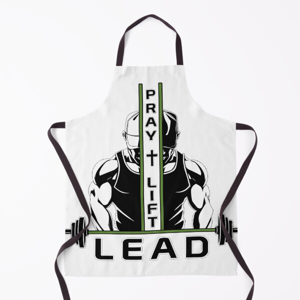 Item preview, Pray Lift Lead | Christian Gym - Faith Fitness Motivation designed and sold by Bezuiden.