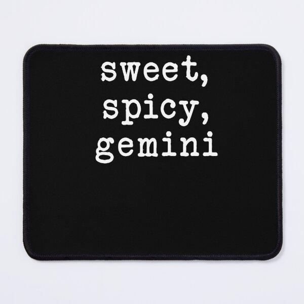 Item preview, Sweet Spicy Gemini – Funny Gemini Zodiac Astrology Quote Design designed and sold by PosiMCreations.