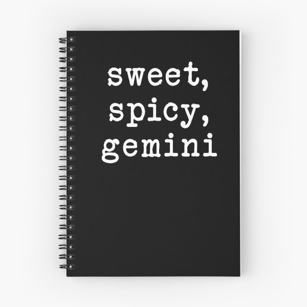 Item preview, Sweet Spicy Gemini – Funny Gemini Zodiac Astrology Quote Design designed and sold by PosiMCreations.