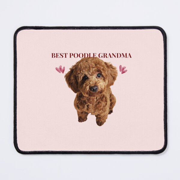 Item preview, Best Poodle Grandma Gift Funny Dog Print designed and sold by chaos-and-curls.