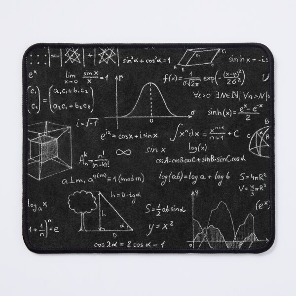 Item preview, Mathematics Formula Blackboard Vintage Design designed and sold by PremVerse.