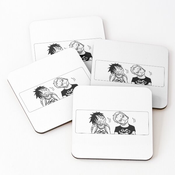 Item preview, The Confused Pirates of the Straw Hat Crew - Zoro and Luffy designed and sold by TheStickLab.
