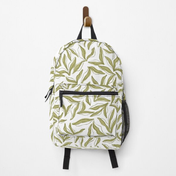 Item preview, Wild bedding - white Beige Green designed and sold by Fabricatemyart.