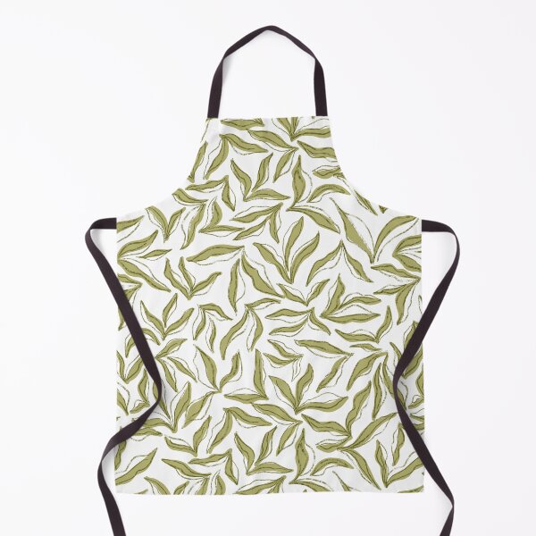 Item preview, Wild bedding - white Beige Green designed and sold by Fabricatemyart.