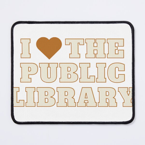 Item preview, I Heart the Public Library designed and sold by Paper & Pine Designs Co..