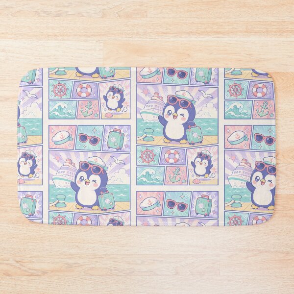 Item preview, Kawaii Penguin Cruise Vacation designed and sold by Gift Phrase Studio.