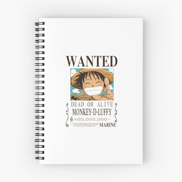 Item preview, Monkey D Luffy Wanted Poster designed and sold by nyxium-art.