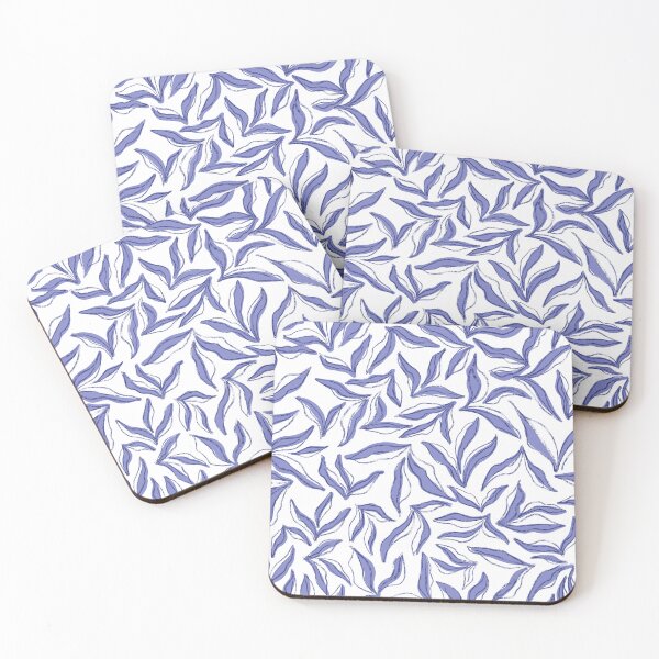 Item preview, Wild bedding - white  Cornflower Blue designed and sold by Fabricatemyart.