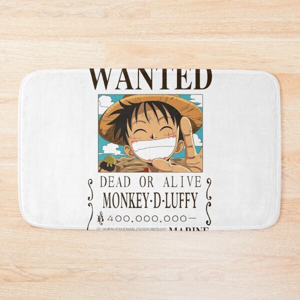 Item preview, Monkey D Luffy Wanted Poster designed and sold by nyxium-art.
