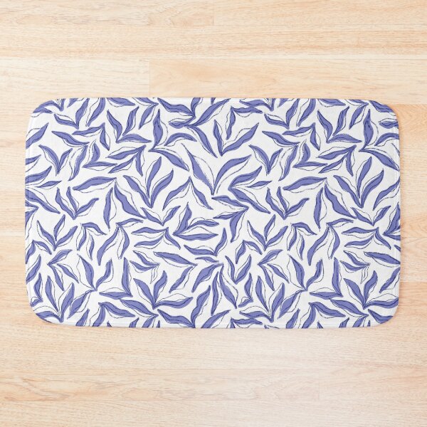 Item preview, Wild bedding - white  Cornflower Blue designed and sold by Fabricatemyart.