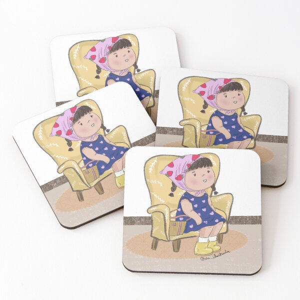 Item preview, Girl with headscarf designed and sold by arailustrada.