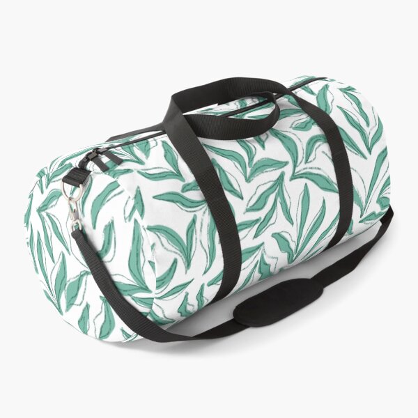 Item preview, Wild bedding - white aqua jade designed and sold by Fabricatemyart.