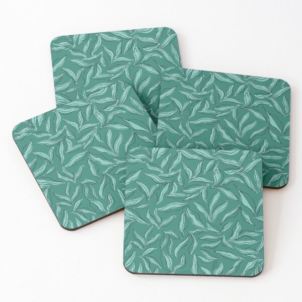 Item preview, Wild bedding - teal green designed and sold by Fabricatemyart.