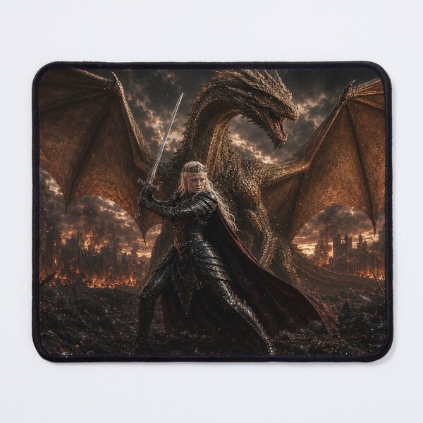 Item preview, Rhaenyra and Syrax designed and sold by evexavier.