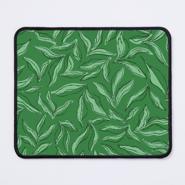 Item preview, Wild bedding - leafy emerald designed and sold by Fabricatemyart.