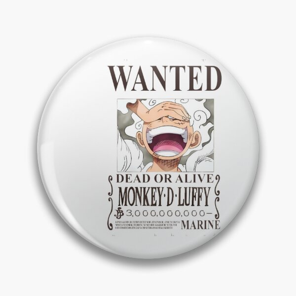 Item preview, Monkey D Luffy Wanted Bounty Poster designed and sold by nyxium-art.