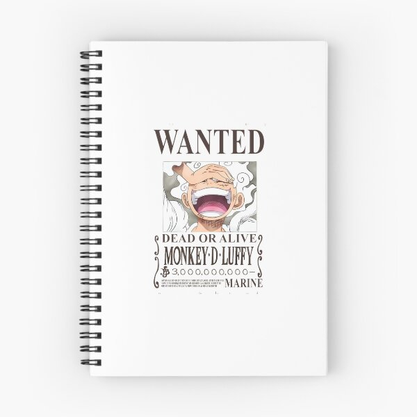 Item preview, Monkey D Luffy Wanted Bounty Poster designed and sold by nyxium-art.