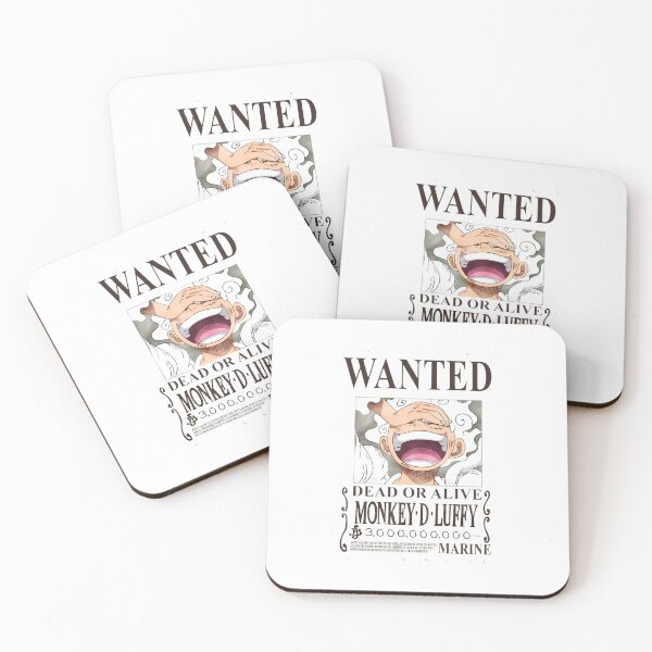 Item preview, Monkey D Luffy Wanted Bounty Poster designed and sold by nyxium-art.