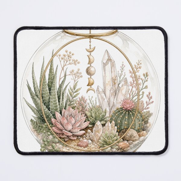 Item preview, Crystal Moon Terrarium designed and sold by aihrgdesign.