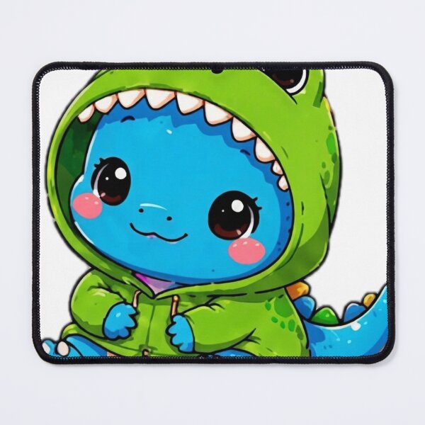 Item preview, Cute Baby Dinosaur in Dino Costume Sticker designed and sold by DailyDoodlesBySumbul.