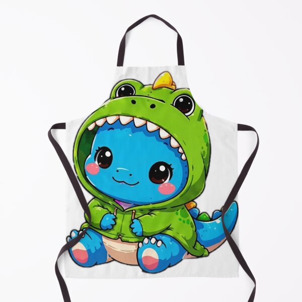 Item preview, Cute Baby Dinosaur in Dino Costume Sticker designed and sold by DailyDoodlesBySumbul.