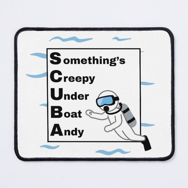Item preview, Something's Creepy Under Boat Andy (SCUBA) designed and sold by Stepadoda.