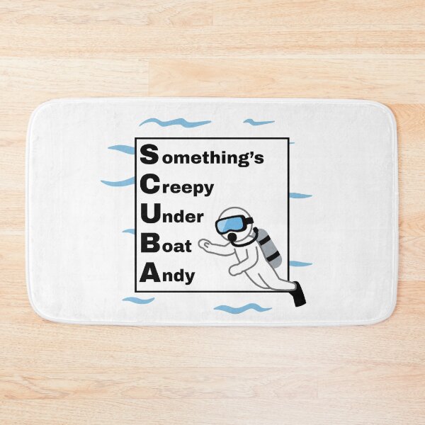 Item preview, Something's Creepy Under Boat Andy (SCUBA) designed and sold by Stepadoda.