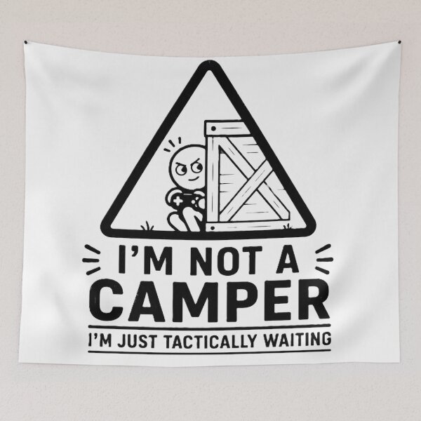 Item preview, i am not a camper designed and sold by House of Rein.
