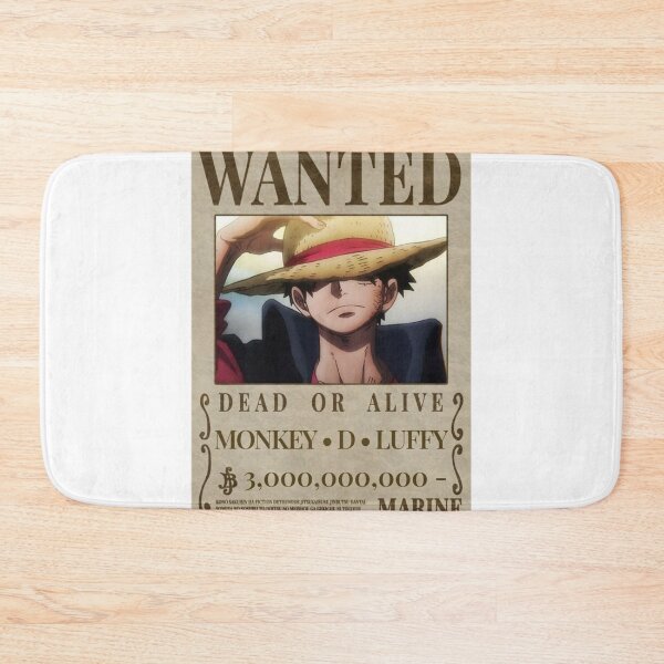 Item preview, Vintage Monkey D Luffy Wanted Poster designed and sold by nyxium-art.