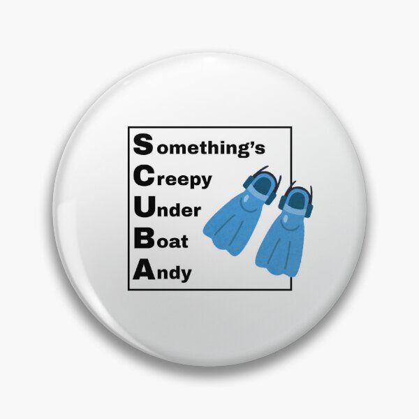 Item preview, Something's Creepy Under Boat Andy (SCUBA) designed and sold by Stepadoda.