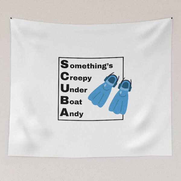 Item preview, Something's Creepy Under Boat Andy (SCUBA) designed and sold by Stepadoda.