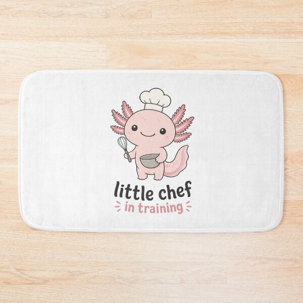 Item preview, Cute Cartoon Axolotl Chef with Whisk and Bowl, Little Chef in Training Isolated designed and sold by RGShirtWorks.