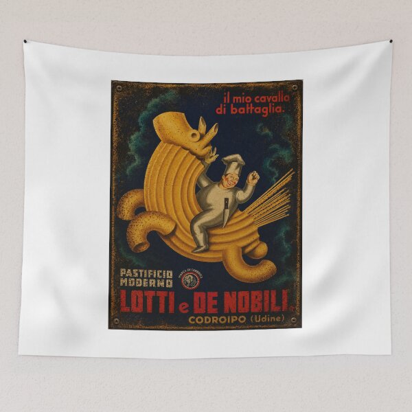 Item preview, Vintage Pasta Poster - Italian designed and sold by GoodOldVintage.