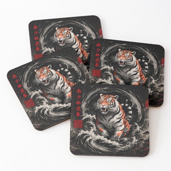 Item preview, Southern Shaolin Tiger Fist | Traditional Kung Fu Warrior Art designed and sold by Fei Long Design Hub.