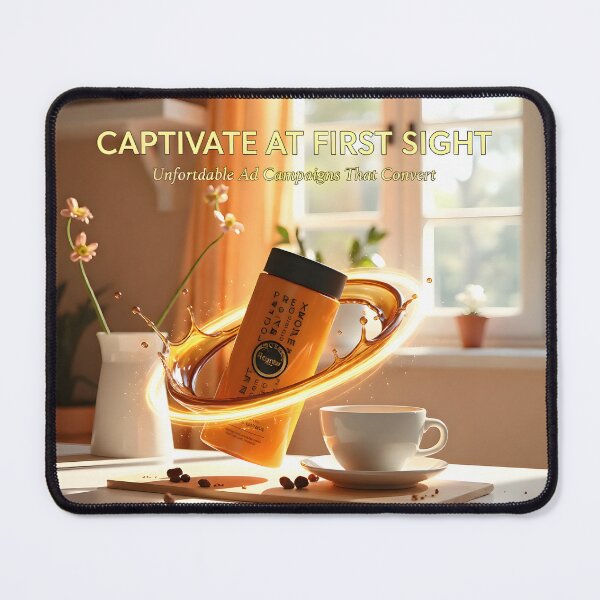 Item preview, Captivate at First Sight 3D Lenticular Ad: Premium Liquid Gold Creative Agency Banner designed and sold by Creative-RE.