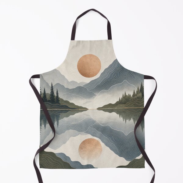 Artikelvorschau, Topographic Lake Reflection entworfen und verkauft von aihrgdesign.
