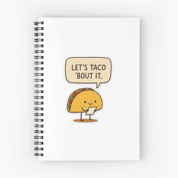 Item preview, Let's Taco Bout It designed and sold by taco-doodle.