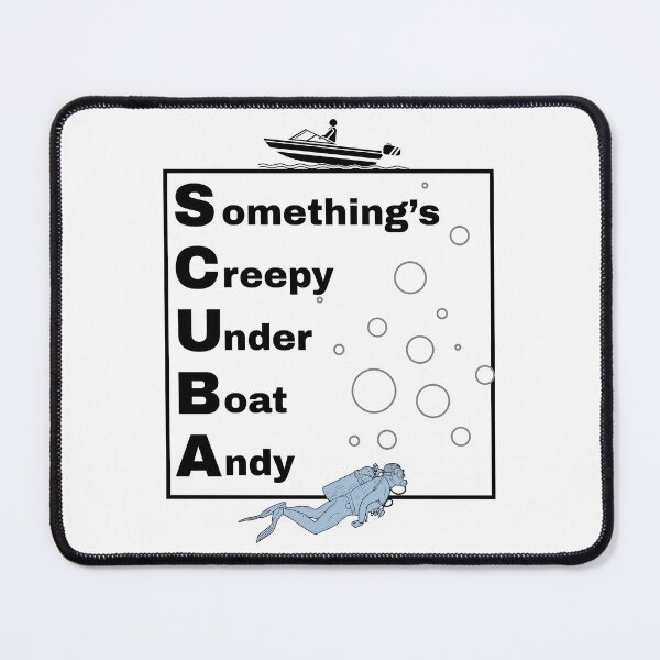 Item preview, Something's Creepy Under Boat Andy (SCUBA) designed and sold by Stepadoda.