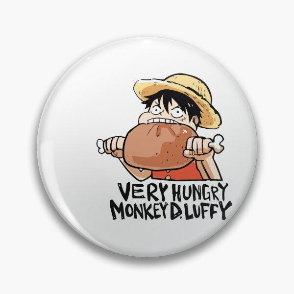 Item preview, Very Hungry Monkey D Luffy designed and sold by nyxium-art.