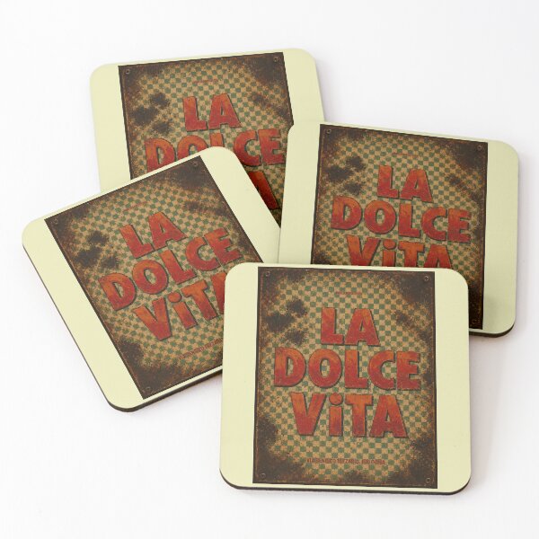 Item preview, La Dolce Vita Poster - Italian designed and sold by GoodOldVintage.