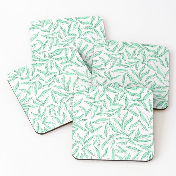 Item preview, Wild Bedding - Baby Mint Aqua designed and sold by Fabricatemyart.