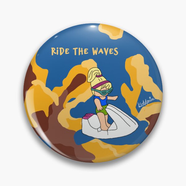Item preview, Ride the waves polly beach by Olga Schembri  designed and sold by Keddmia.