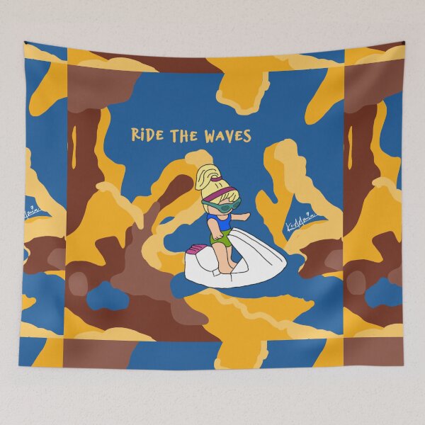 Item preview, Ride the waves polly beach by Olga Schembri  designed and sold by Keddmia.
