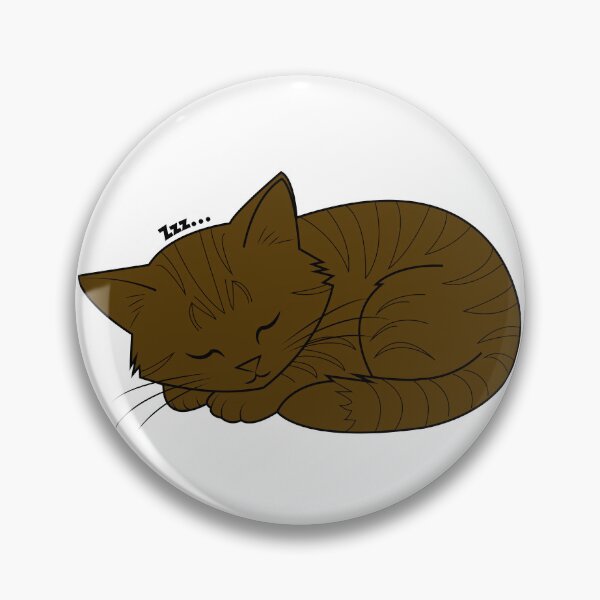 Item preview, Sleeping kitty designed and sold by asterloom.