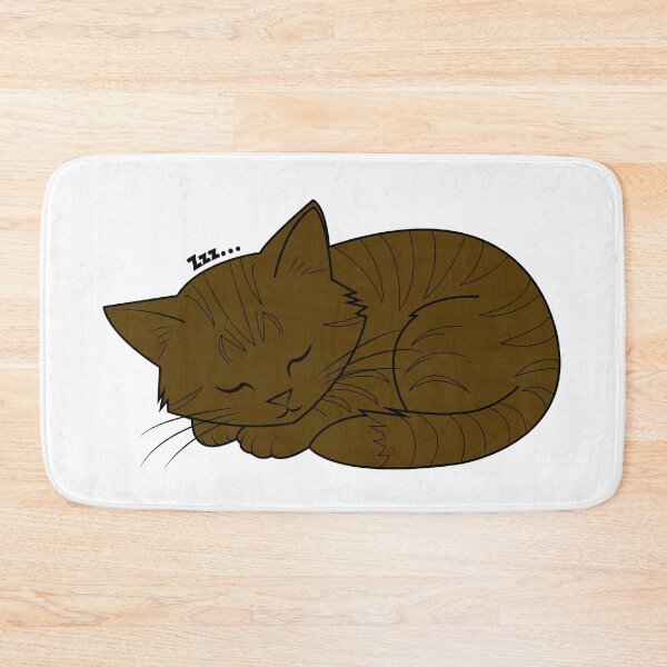 Item preview, Sleeping kitty designed and sold by asterloom.