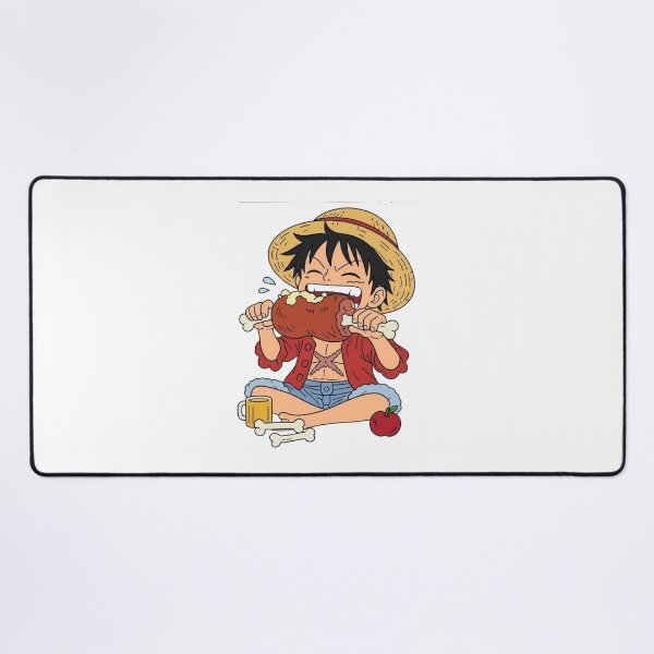Item preview, Monkey D Luffy Eating Meat designed and sold by nyxium-art.